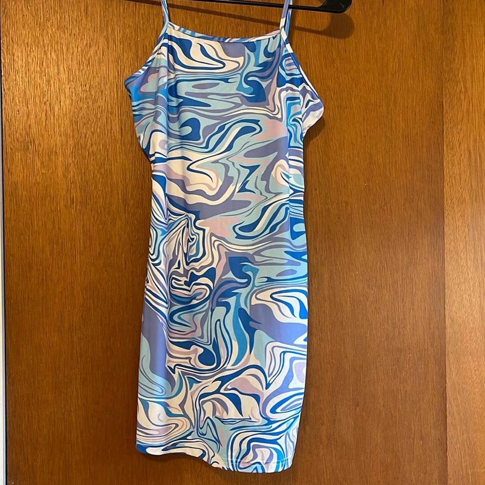 SHEIN multicolor tank top dress